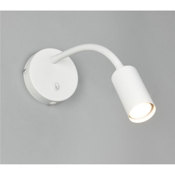 Luminária de parede ajustável TARYN, lâmpadas não incluídas. 1x GU10 máx. 5W IP20 Branca