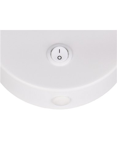 Luminária de parede ajustável TARYN, lâmpadas não incluídas. 1x GU10 máx. 5W IP20 Branca