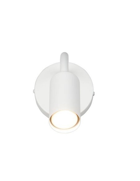 Aplique de pared orientable TARYN bombillas excl. 1x GU10 max. 5W IP20 Blanco