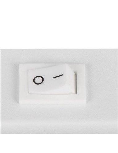 Foco TARYN orientable, para pared o techo, bombilla excl. 1x GU10 max. 5W Blanco
