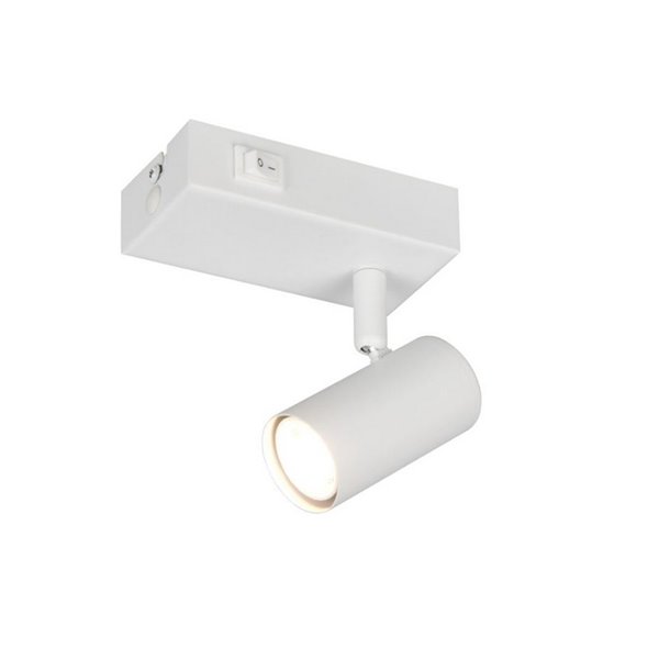 Foco de pared TARYN orientable bombilla excl. 1x GU10 max. 5W Blanco