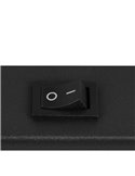 Spot mural ou plafonnier orientable TARYN, ampoule non incluse (1 x GU10 max. 5 W), noir
