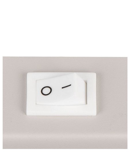 Foco de pared TARYN orientable bombilla excl. 1x GU10 max. 5W Café