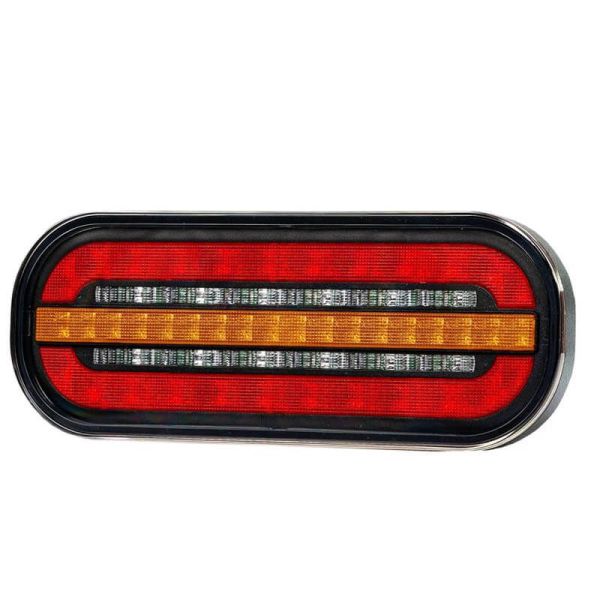 Lanterna traseira de LED para reboque Fristom FT320 com indicador de direção progressivo | LeonLeds