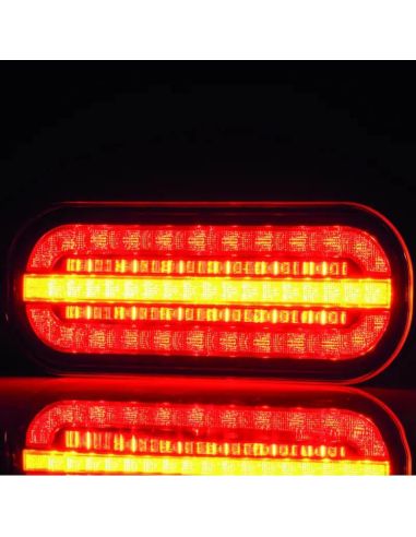 Piloto trasero LED para Remolque FT320 Fristom con intermitente progresivo | LeonLeds