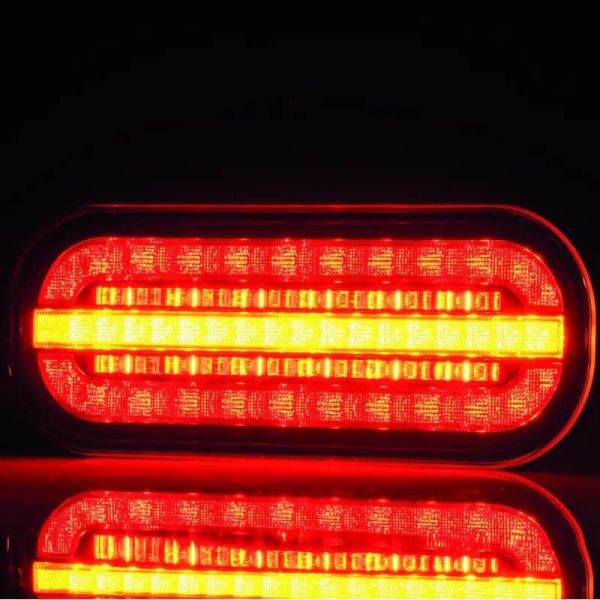 Lanterna traseira de LED para reboque Fristom FT320 com indicador de direção progressivo | LeonLeds