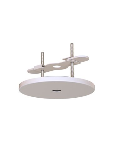 Base redonda embutida para plafon, 1 luminária modular, várias cores