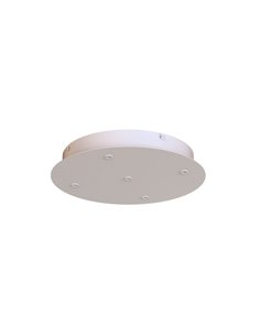 Base redonda para plafon com 5 lâmpadas, MODULAR LIGHT 1, diversas cores