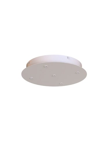 Base florón redondo 5 Luces MODULAR LIGHT 1, varios colores