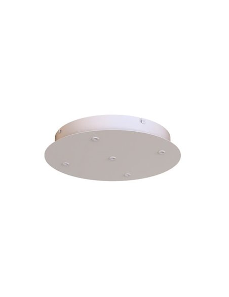 Base florón redondo 5 Luces MODULAR LIGHT 1, varios colores