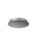 Base redonda para plafon com 5 lâmpadas, MODULAR LIGHT 1, diversas cores