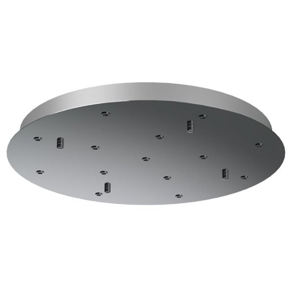 Rosace de plafond ronde à 14 lumières MODULAR LIGHT 1, couleurs variées