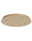 Rosace de plafond ronde à 14 lumières MODULAR LIGHT 1, couleurs variées