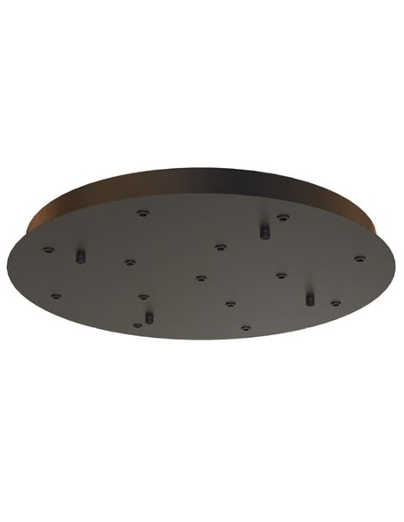 Base redonda para plafon com 14 lâmpadas, modelo MODULAR LIGHT 1, diversas cores.