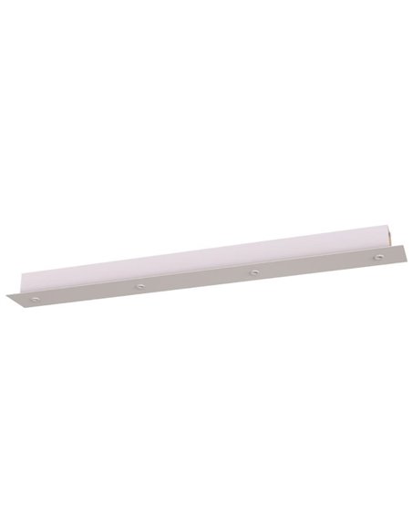 Base regleta florón rectangular 4 Luces MODULAR LIGHT 1, varios colores