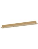 Base regleta florón rectangular 4 Luces MODULAR LIGHT 1, varios colores