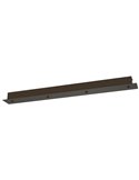Rosace modulaire rectangulaire pour plafond, 1 support pour 4 lampes, couleurs variées