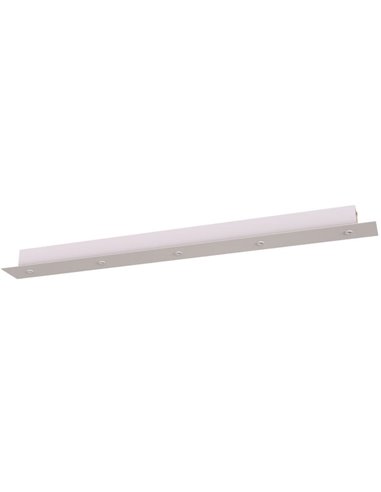 Base regleta florón rectangular 5 Luces MODULAR LIGHT 1, varios colores