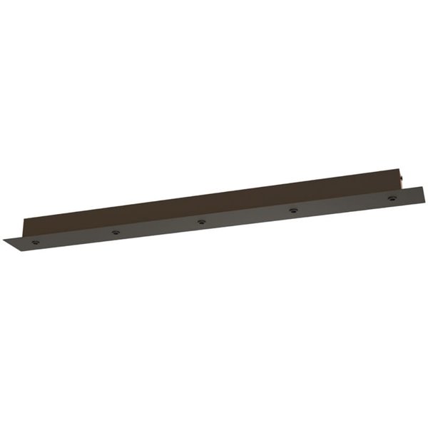 Base regleta florón rectangular 5 Luces MODULAR LIGHT 1, varios colores