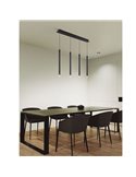 Base regleta florón rectangular 4 Luces MODULAR LIGHT 1, varios colores