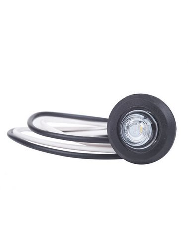 Luz LED de posición delantera LD 2631 para tubo de Ø60mm y orificio Ø19mm 12/24V homologado A IP68