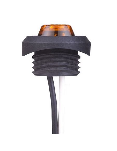 Luz de posição lateral LED para tubo de Ø60mm e furo de Ø19mm LD 2632 12/24V homologada SM1 IP68