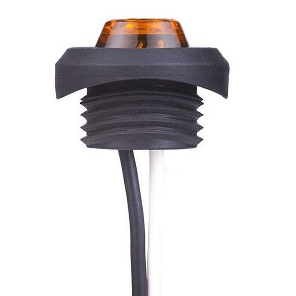 Feu de position latéral à LED pour tube Ø60 mm et trou Ø19 mm LD 2632 homologué 12/24 V SM1 IP68