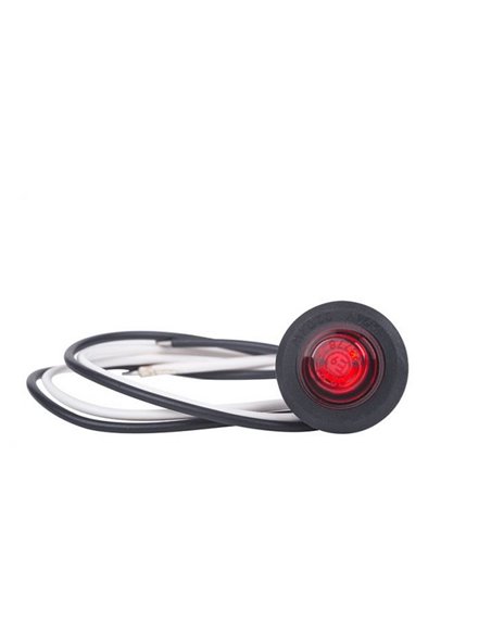 Feu de position arrière à LED LD 2633 pour tube Ø60 mm et trou Ø19 mm, homologué R1, IP68