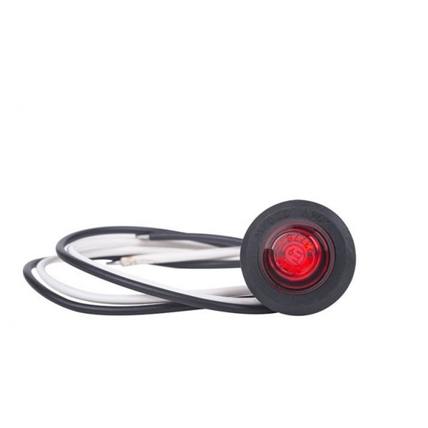 Feu de position arrière à LED LD 2633 pour tube Ø60 mm et trou Ø19 mm, homologué R1, IP68