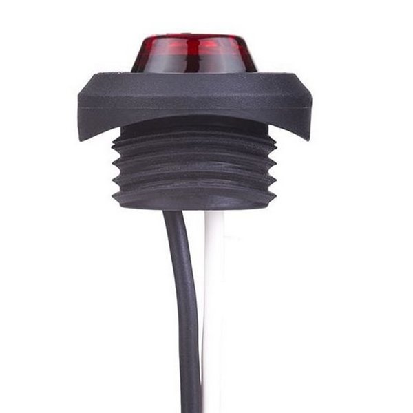 Luz de posição traseira LED LD 2633 para tubo de Ø60mm e furo de Ø19mm, homologada R1, IP68.