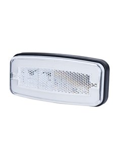 Piloto de galibo delantero LED Neon LD 2761 12/24V homologado IA A IP68 Blanco