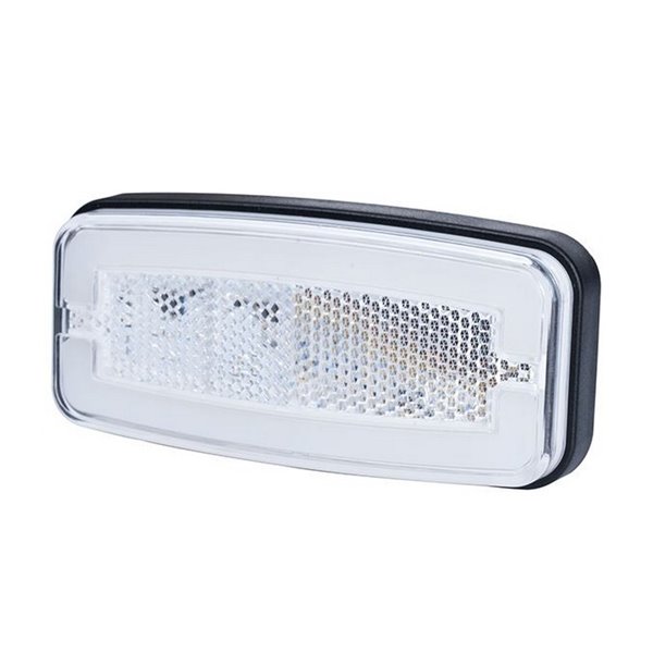 Piloto de galibo delantero LED Neon LD 2761 12/24V homologado IA A IP68 Blanco