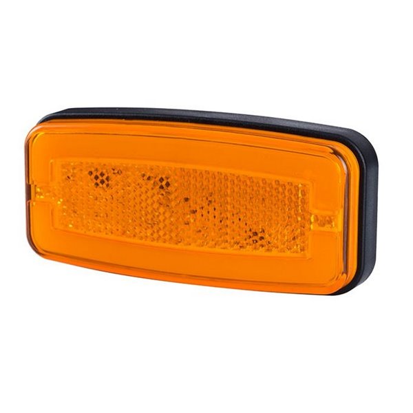 Piloto de galibo lateral LED Neon LD 2762 12/24V homologado IA SM1 IP68 Ámbar