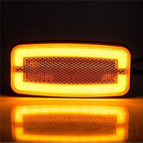 Piloto de galibo lateral LED Neon LD 2762 12/24V homologado IA SM1 IP68 Ámbar