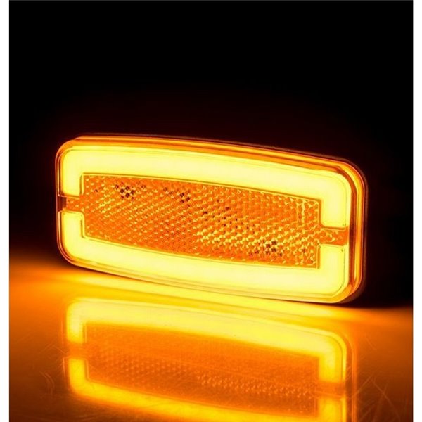 Piloto de galibo lateral LED Neon LD 2762 12/24V homologado IA SM1 IP68 Ámbar
