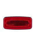 Voyant LED néon arrière à flamme LD 2763 12/24 V homologué IA R1 IP68 rouge