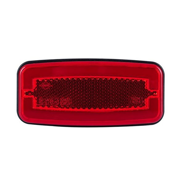 Voyant LED néon arrière à flamme LD 2763 12/24 V homologué IA R1 IP68 rouge