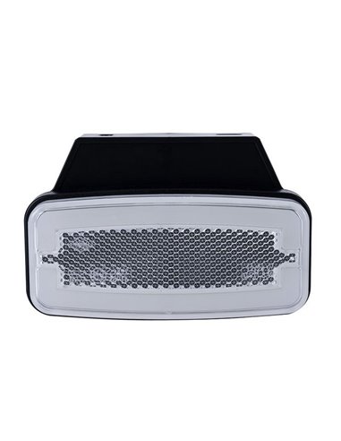 Piloto LED de galibo delantero con soporte Neon LD 2764 12/24V homologado IA A IP68 Blanco