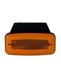 Voyant latéral à LED néon avec support LD 2765 12/24 V, homologué IA SM1 IP68, couleur ambre