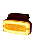Piloto de galibo lateral LED Neon con soporte LD 2765 12/24V homologado IA SM1 IP68 Ámbar