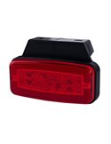 Piloto de galibo trasero LED Neon con soporte LD 2766 12/24V homologado IA R1 IP68 Rojo
