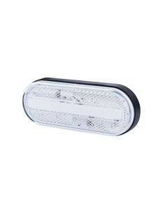 Galibo LED delantero ovalado Neon LD 2770 12/24V homologado IA A IP68 Blanco
