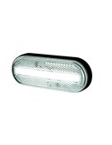 Néon ovale LED frontal Galibo LD 2770 12/24 V homologué IA A IP68 Blanc