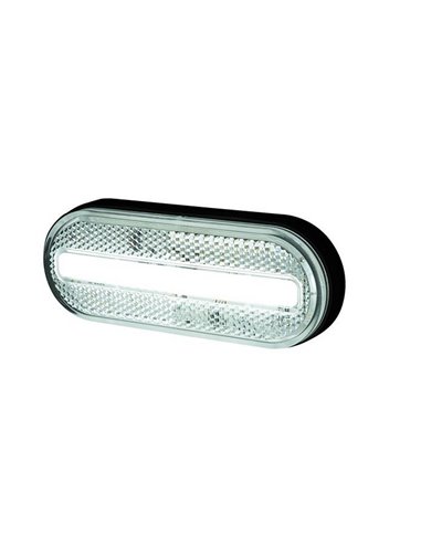 Galibo LED delantero ovalado Neon LD 2770 12/24V homologado IA A IP68 Blanco