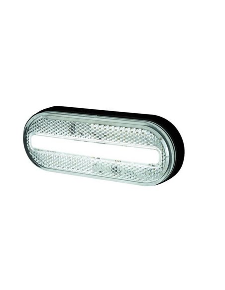 Galibo LED delantero ovalado Neon LD 2770 12/24V homologado IA A IP68 Blanco
