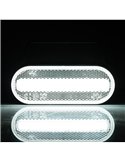 Néon ovale LED frontal Galibo LD 2770 12/24 V homologué IA A IP68 Blanc