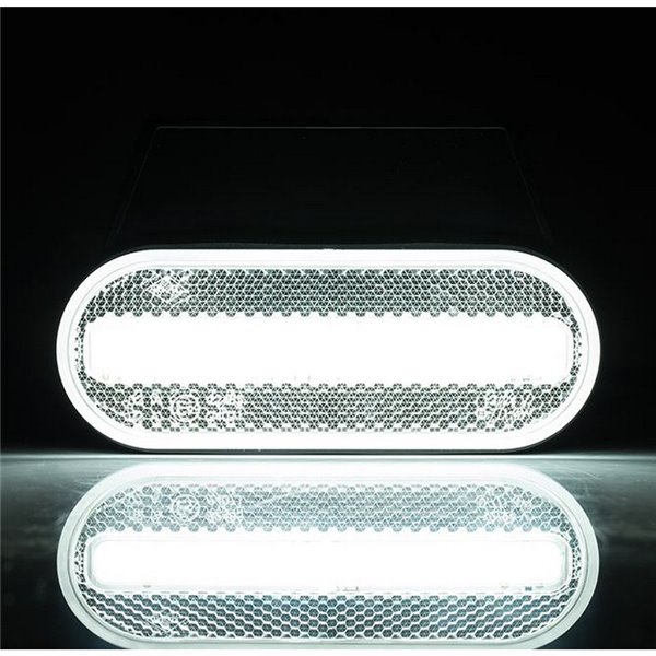 Galibo LED delantero ovalado Neon LD 2770 12/24V homologado IA A IP68 Blanco