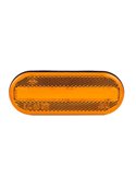 Galibo LED lateral oval Neon LD 2771 12/24V aprovado IA SM1 IP68 Âmbar