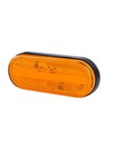 Galibo LED lateral ovalado Neon LD 2771 12/24V homologado IA SM1 IP68 Ámbar