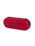 Galibo LED trasero ovalado Neon LD 2772 12/24V homologado IA R1 IP68 Rojo